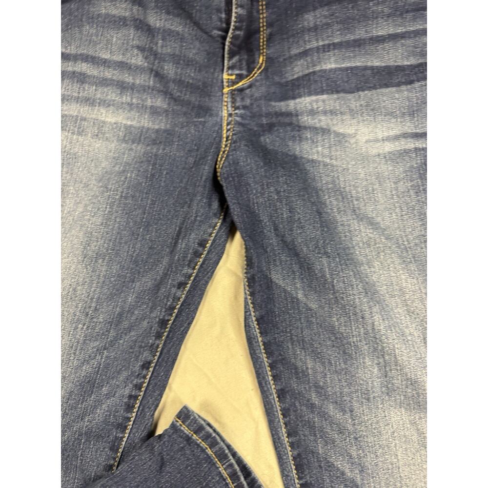 Levi Strauss Signature Modern Straight Jeans Womens 12 Medium Wash Stretch - Picture 11 of 16